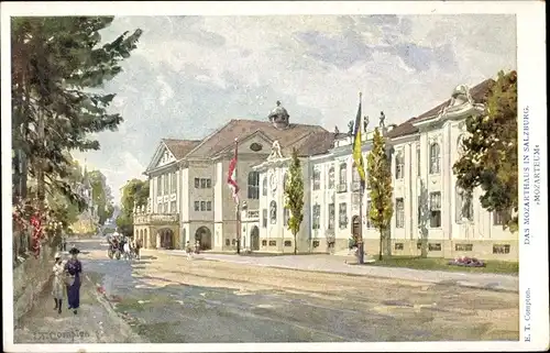 Künstler Ak Compton, E. T., Salzburg in Österreich, Mozarthaus