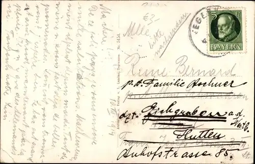 Ak Tegernsee in Oberbayern, Gesamtansicht