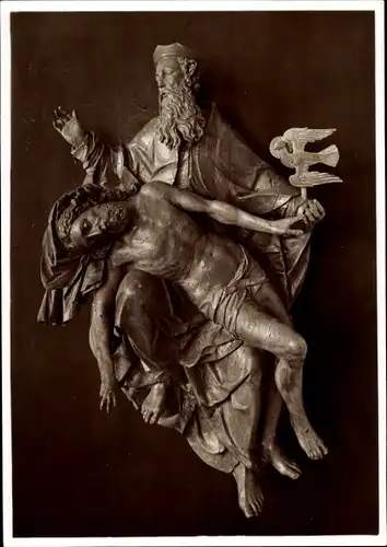 Ak Wessobrunn in Oberbayern, Plastik