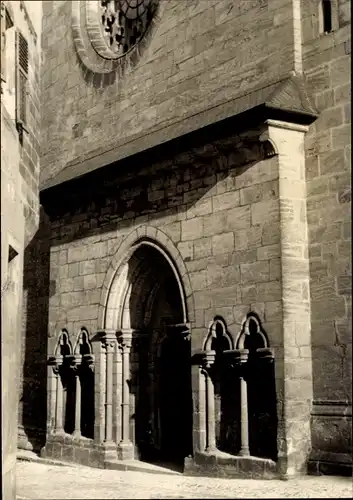 Foto Ak Bamberg in Oberfranken, Nordportal, Querhaus