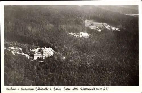 Ak Bühlerhöhe Bühl in Baden, Kurhaus, Sanatorium