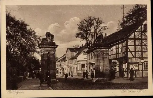 Ak Göttingen in Niedersachsen, Geismar Tor