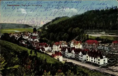 Ak Saarbrücken im Saarland, Partie am Winterberg