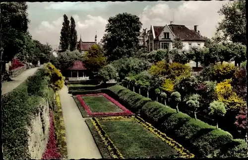 Ak Radolfzell am Bodensee, Stadtgarten