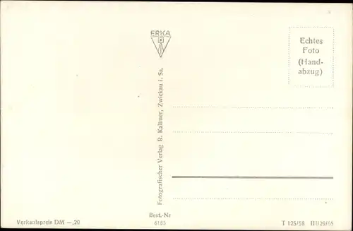 Ak Limbach Oberfrohna in Sachsen, Teilansicht