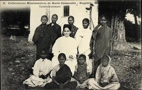 Ak Nagpur Indien, Catéchistes Missionnaires de Marie Immaculée, Cathechumenat