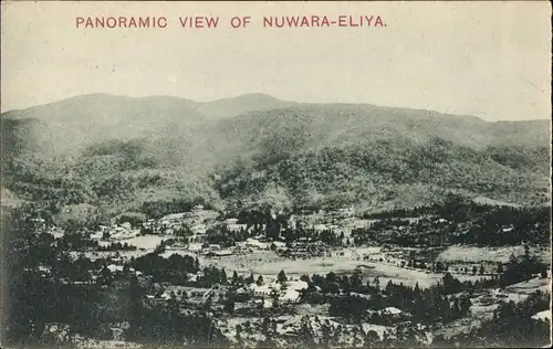 Ak Nuwara Eliya Sri Lanka, Ortspanorama