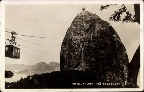 Ak Rio de Janeiro Brasilien, Pao d'Assucar