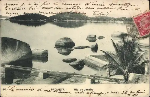 Ak Rio de Janeiro Brasilien, Paqueta