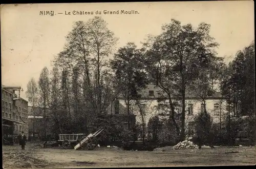 Ak Nimy Hennegau Wallonien, Le Chateau du Grand Moulin