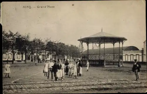 Ak Nimy Hennegau Wallonien, Grand'Place