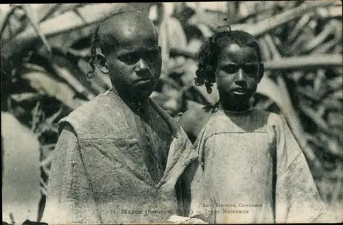 Ak Marokko, Kinder, Geschwister, Maghreb