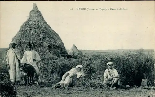 Ak Marokko, Maghreb, Araber, Stroh