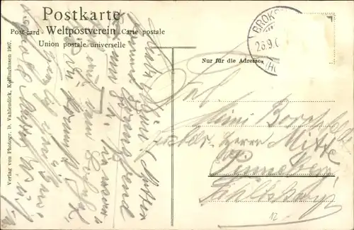 Ak Brokstedt in Holstein, Postamt