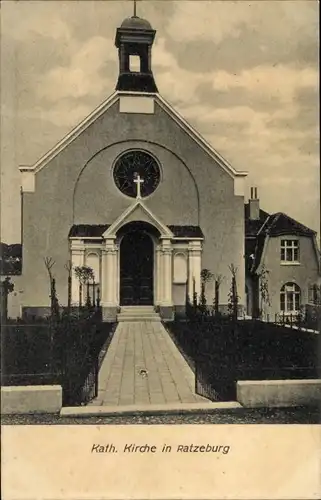 Ak Ratzeburg im Herzogtum Lauenburg, Katholische Kirche