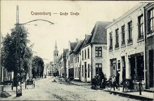 Ak Cranenburg Kranenburg am Niederrhein, Große Straße