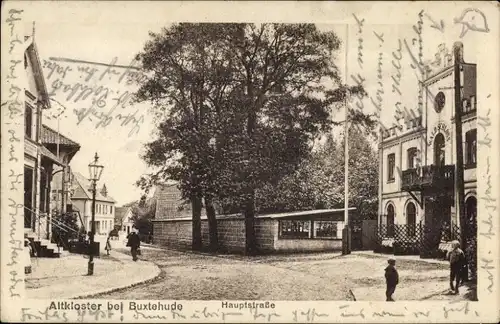 Ak Altkloster Buxtehude im Kreis Stade, Hauptstraße