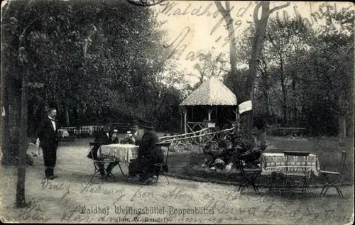 Ak Hamburg Wandsbek Wellingsbüttel Poppenbüttel, Waldhof