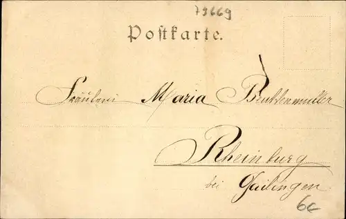 Ak Zell im Wiesental, Teilansicht