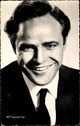 Ak Schauspieler Marlon Brando, Portrait