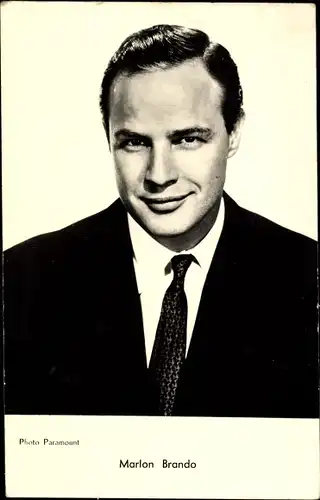 Ak Schauspieler Marlon Brando, Portrait