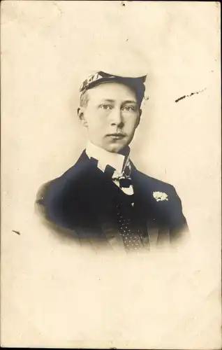 Ak Kronprinz Wilhelm von Preußen als Student, Portrait