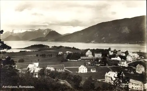 Ak Aandalsnes Romsdalen Norwegen, Panorama