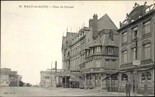 Ak Malo les Bains Nord, Place du Kursaal