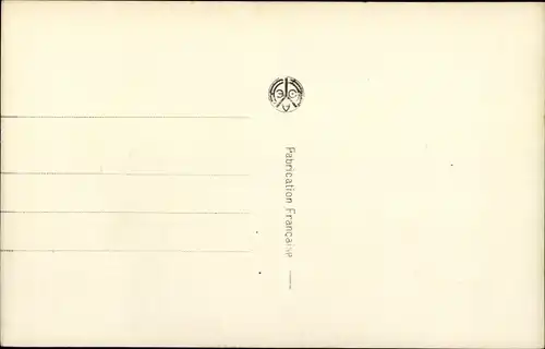 Ak Junge Frau mit Fuchspelz und junger schwarzer Katze