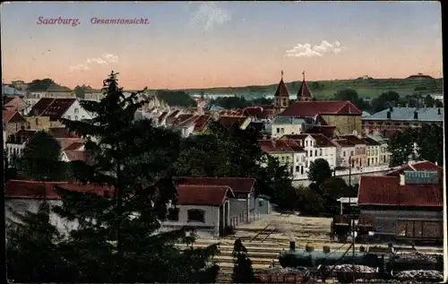 Ak Sarrebourg Saarburg Moselle, Gesamtansicht
