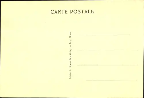 Ak Le Linge Elsass Bas Rhin, Teilansicht