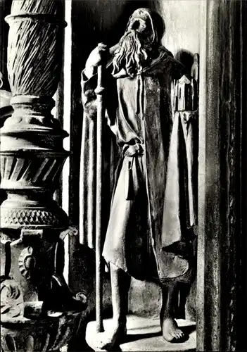 Ak Nürnberg in Mittelfranken, Sebalduskirche, St. Sebald vom Sebaldusgrab, Peter Vischer