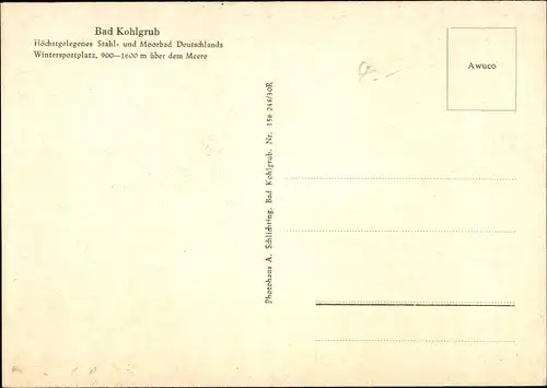 Ak Bad Kohlgrub in Oberbayern, Dorfstraße, Linde, Turm