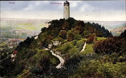 Ak Jena in Thüringen, Fuchsturm