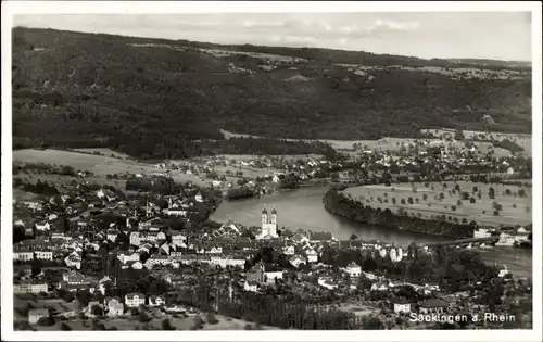 Ak Bad Säckingen am Hochrhein, Ortspanorama