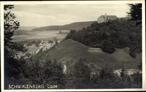 Ak Schwalenberg in Lippe, Burg
