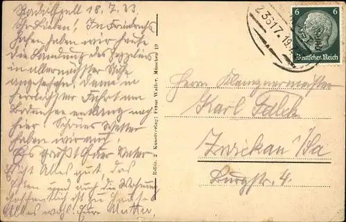 Ak Radolfzell am Bodensee, Teilansicht, Blick auf den Ort, Ufer, Boot