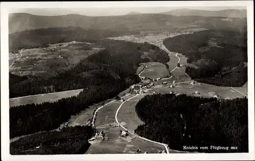 Ak Kniebis Freudenstadt im Schwarzwald, Ortspanorama, Fliegeraufnahme