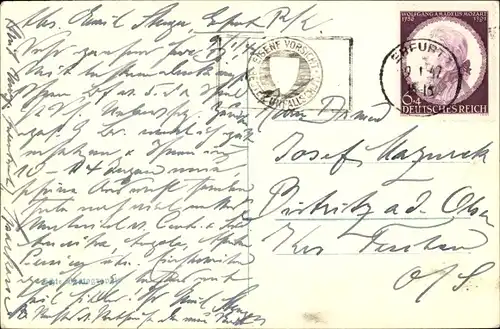 Ak Erfurt in Thüringen, Rathaus