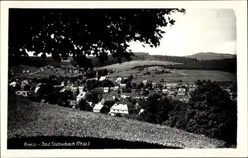 Ak Stützerbach Ilmenau Thüringen, Ortschaft mit Landschaftsblick