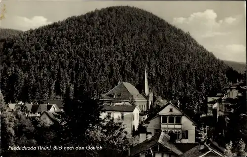 Ak Friedrichroda im Thüringer Wald, Blick nach dem Gottlob