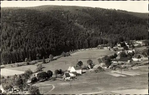 Ak Holzhau Rechenberg Bienenmühle Erzgebirge, Gesamtansicht, Berg