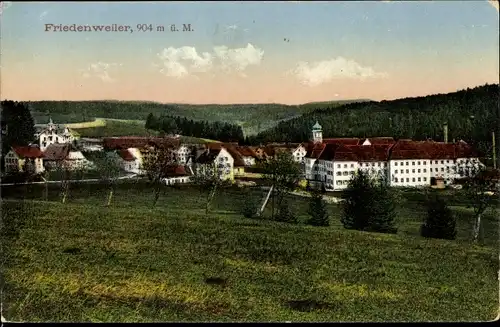 Ak Friedenweiler im Schwarzwald, Blick auf den Ort