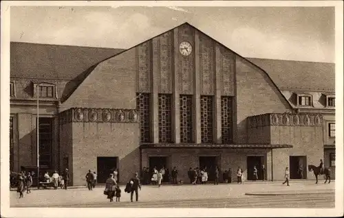 Ak Karlsruhe in Baden, Hauptbahnhof