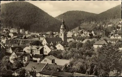 Ak Friedrichroda im Thüringer Wald, Teilansicht