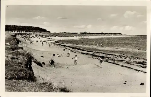 Ak Nieblum auf der Insel Föhr Nordfriesland, Strandpartie