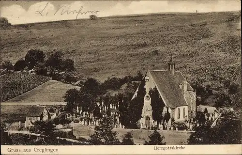 Ak Creglingen an der Tauber, Herrgottskirche