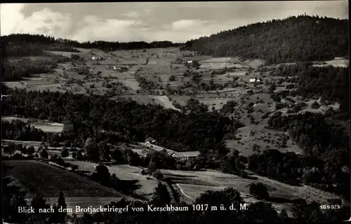 Ak Kerschbaum Grattersdorf in Niederbayern, Blick nach dem Brotjackelriegel