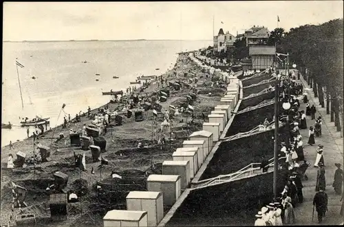 Ak Wyk auf Föhr in Nordfriesland, Strandleben