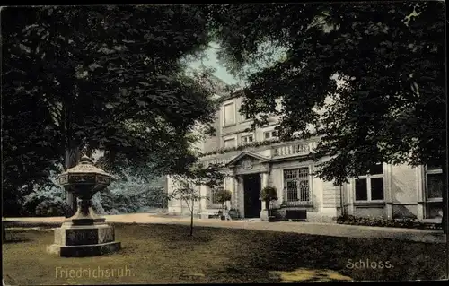 Ak Friedrichsruh Aumühle in Schleswig Holstein, Schloss